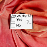Are You Drunk? Enamel Pin Badge | Pincredible