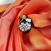Happiness Potion Cat Enamel Pin Badge | Pincredible