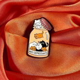 Cat Therapy Enamel Pin Badge | Pincredible