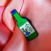 Soju Bottle Enamel Pin Badge | Pincredible