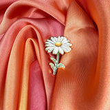 Daisy Enamel Pin Badge | Pincredible