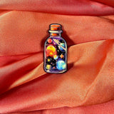 Space Bottle Enamel Pin Badge | Pincredible