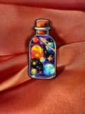 Space Bottle Enamel Pin Badge | Pincredible