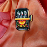 Sardines Tin Retro Enamel Pin Badge | Pincredible