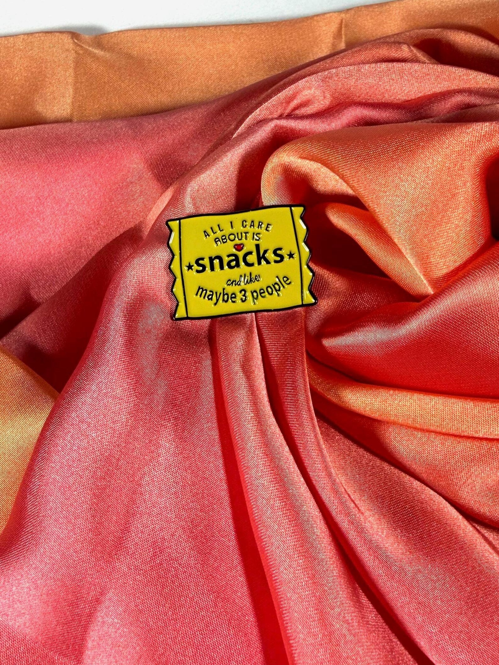 All I Care About! Enamel Pin Badge | Pincredible