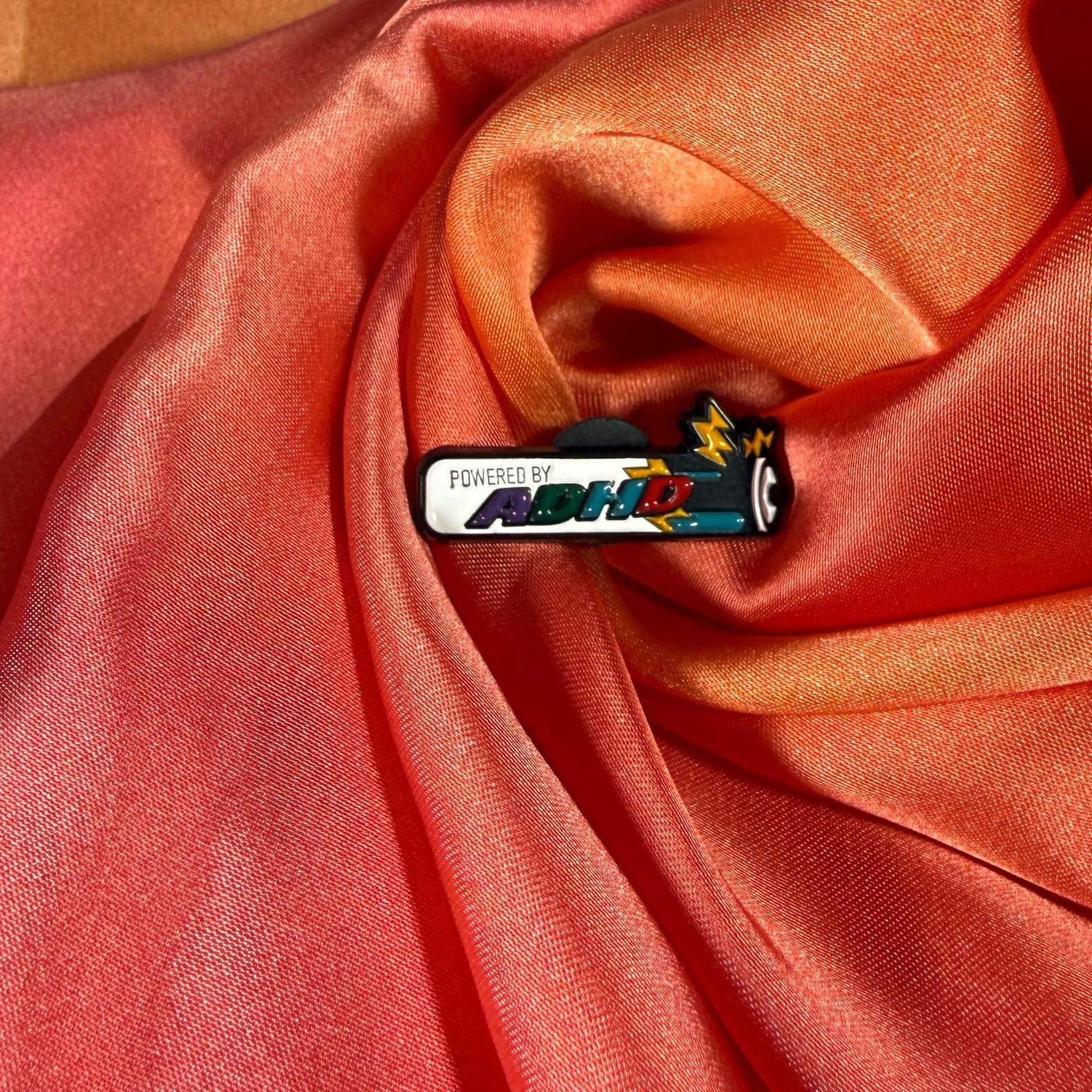 ADHD POWER! Enamel Pin Badge | Pincredible