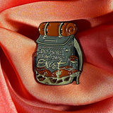 Travel Backpack! Enamel Pin Badge | Pincredible