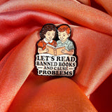 Let’s Read Books Enamel Pin Badge | Pincredible
