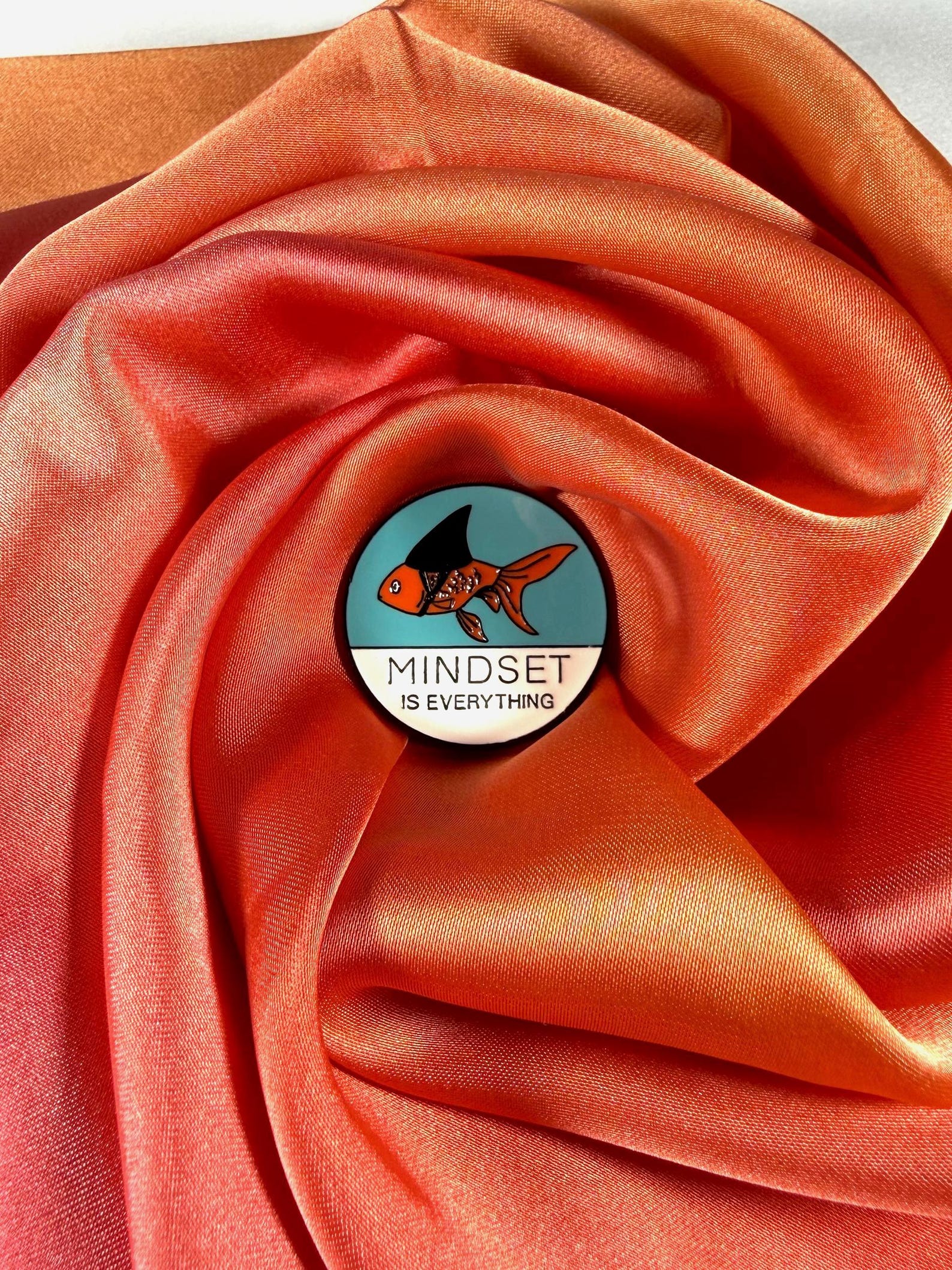 Mindset is Everything Enamel Pin Badge | Pincredible
