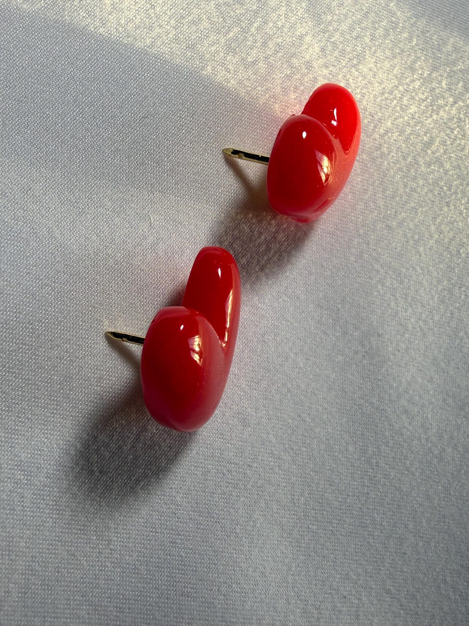 Heart Pair Love Valentines Pin Badge | Pincredible
