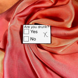 Are You Drunk? Enamel Pin Badge | Pincredible