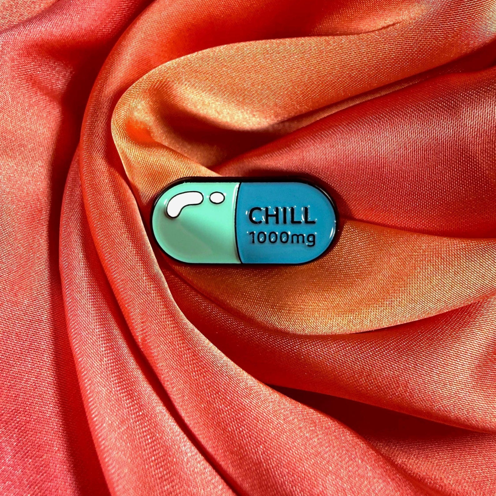 Take a Chill Pill! Enamel Pin Badge | Pincredible