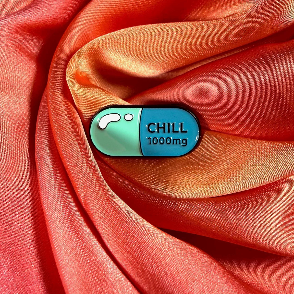 Take a Chill Pill! Enamel Pin Badge | Pincredible
