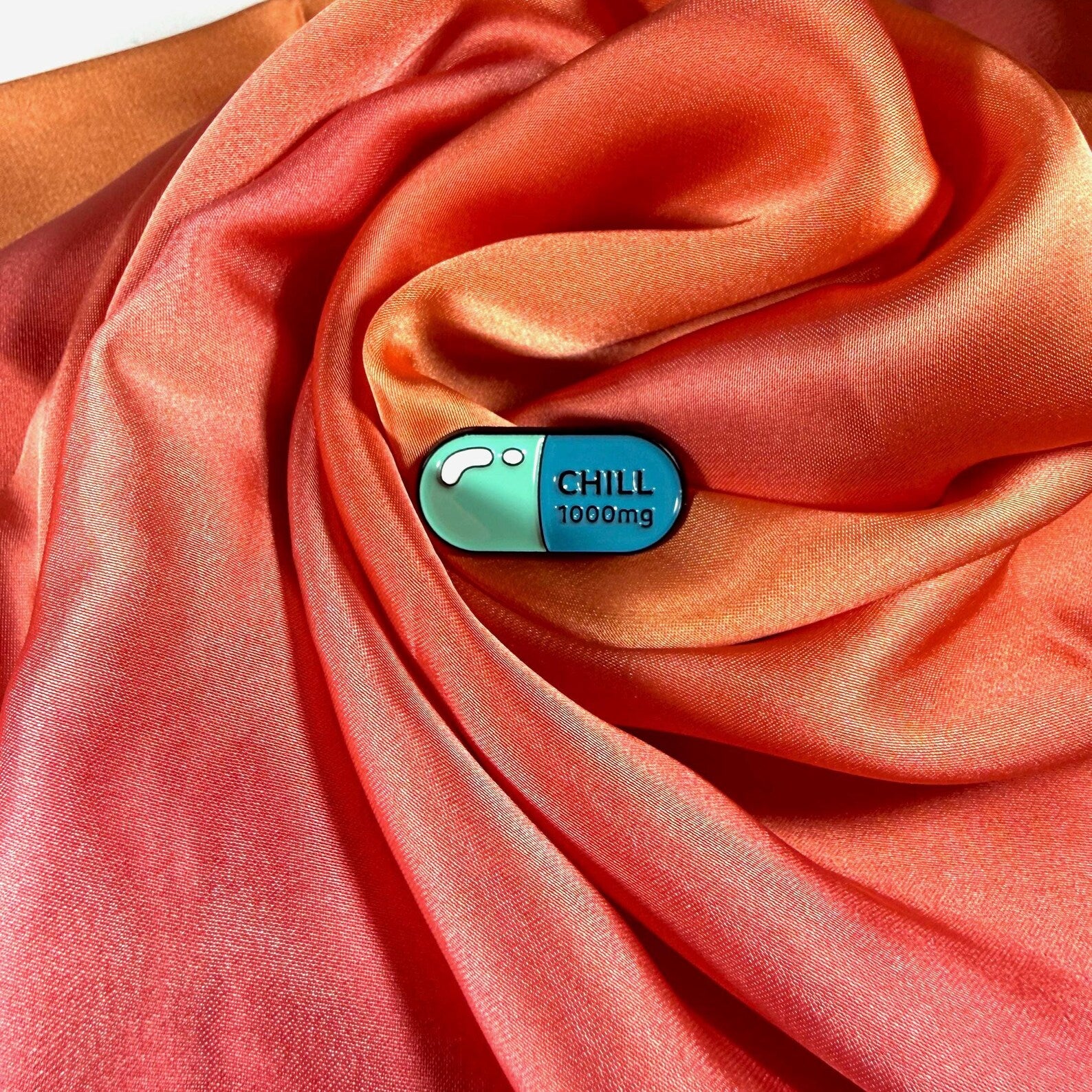 Take a Chill Pill! Enamel Pin Badge | Pincredible