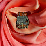 Travel Backpack! Enamel Pin Badge | Pincredible