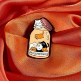Cat Therapy Enamel Pin Badge | Pincredible