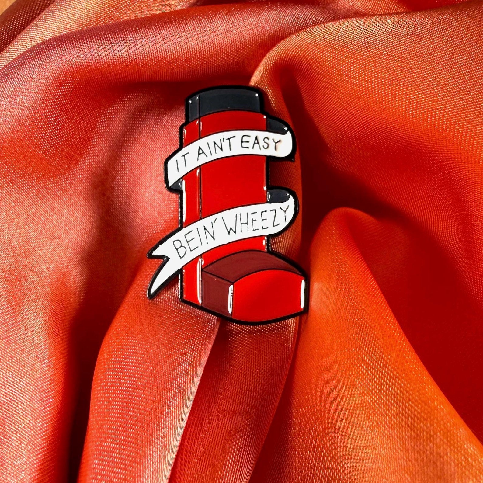 Ain’t Easy Wheezy Enamel Pin Badge | Pincredible