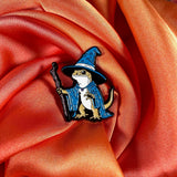 Lizard Wizard Enamel Pin Badge | Pincredible