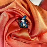 Lizard Wizard Enamel Pin Badge | Pincredible
