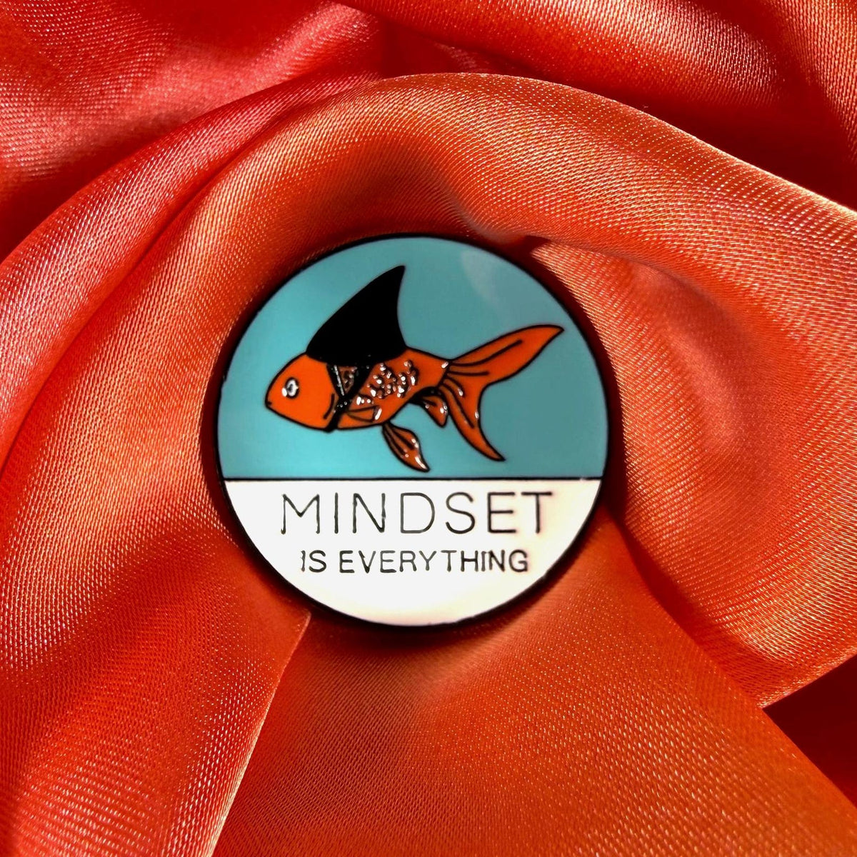 Mindset is Everything Enamel Pin Badge | Pincredible