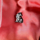 Wolf Mosaic Enamel Pin Badge | Pincredible
