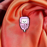 You’re Too Sweet Diabetes Monitor Enamel Pin Badge | Pincredible