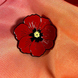 Poppy Enamel Pin Badge | Pincredible