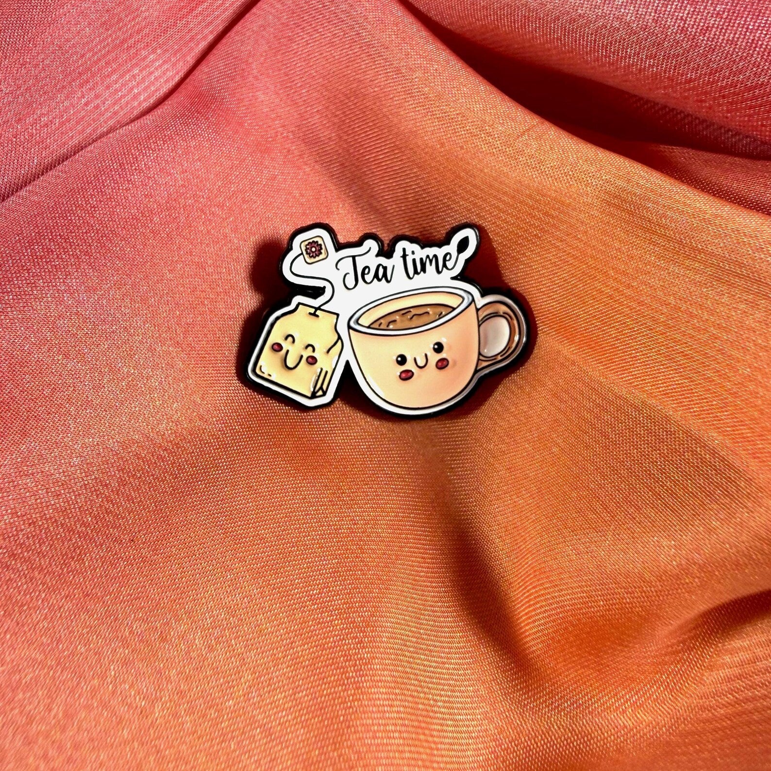 Tea Time! Enamel Pin Badge | Pincredible