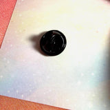 Black Cat Eyes Enamel Pin Badge | Pincredible