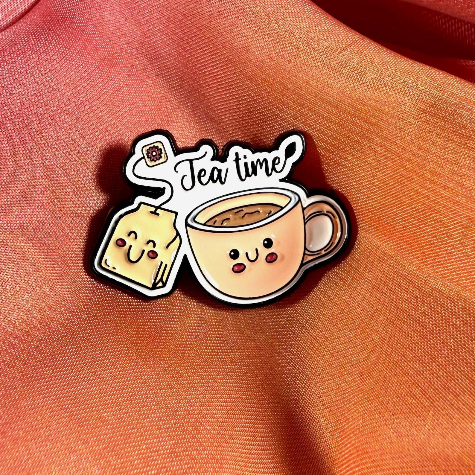 Tea Time! Enamel Pin Badge | Pincredible