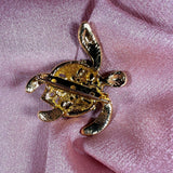 Sea Turtle Brooch Pin
