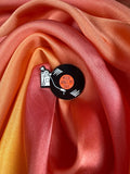 Music Heals My Soul Vinyl Record Enamel Pin Badge | Pincredible