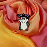 Chaos Raccoon Enamel Pin Badge | Pincredible