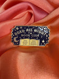 Read All Night Book Club Enamel Pin Badge | Pincredible