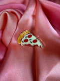 Pizza Slice Enamel Pin Badge | Pincredible