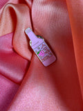 Peach Soju Bottle Enamel Pin Badge | Pincredible