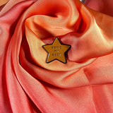Star Enamel Pin Glitter | Star Badge
